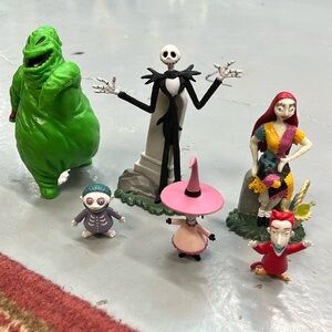 Nightmare before Christmas figures set of six